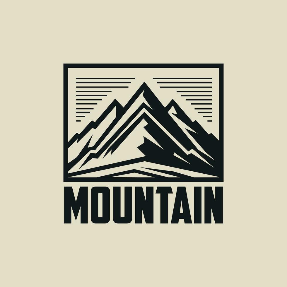 Mountain vector design