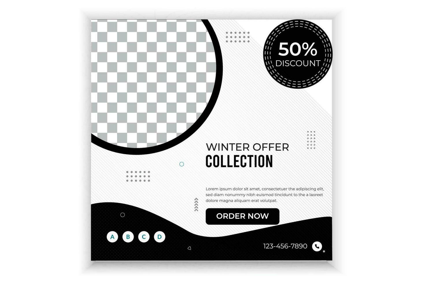 social media post and web Free banner design vector