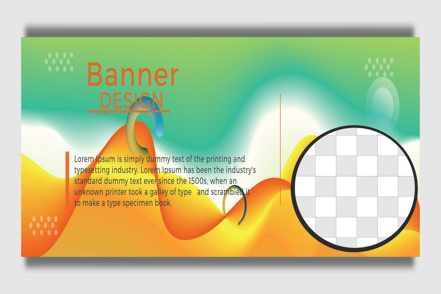 Free Banner design vector