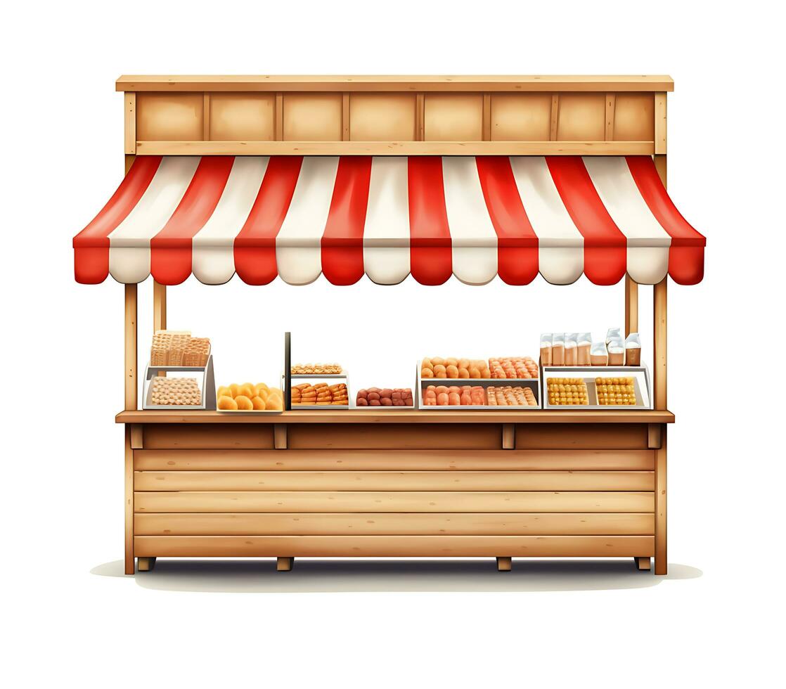 AI generated shop store house photo