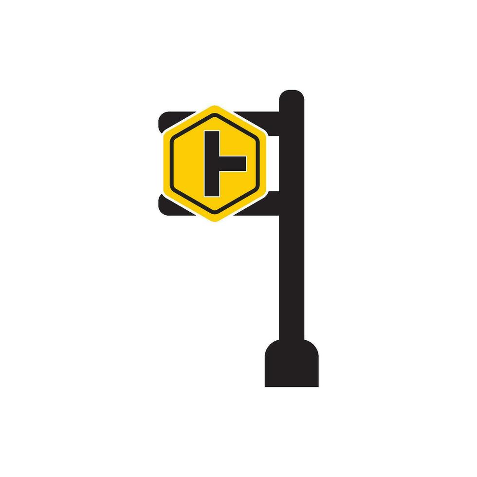 tráfico firmar icono, logo vector ilustración diseño modelo
