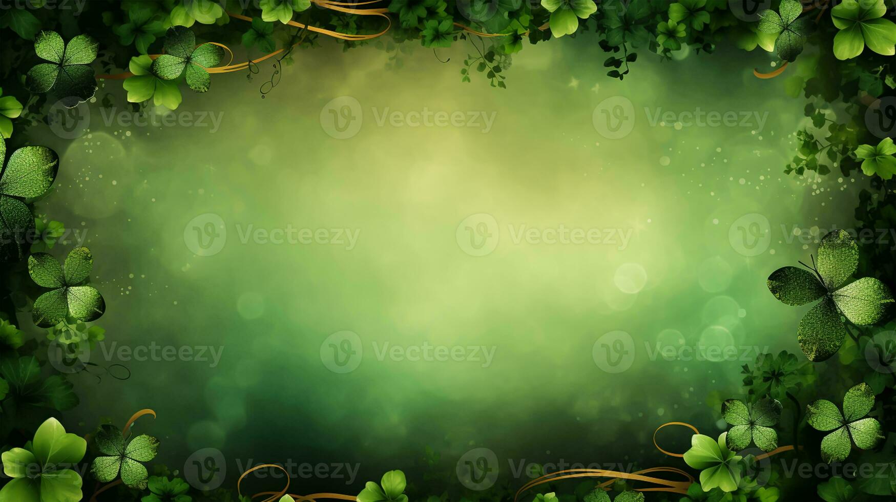 AI generated Portrait of a leprechaun isolated on white background photo