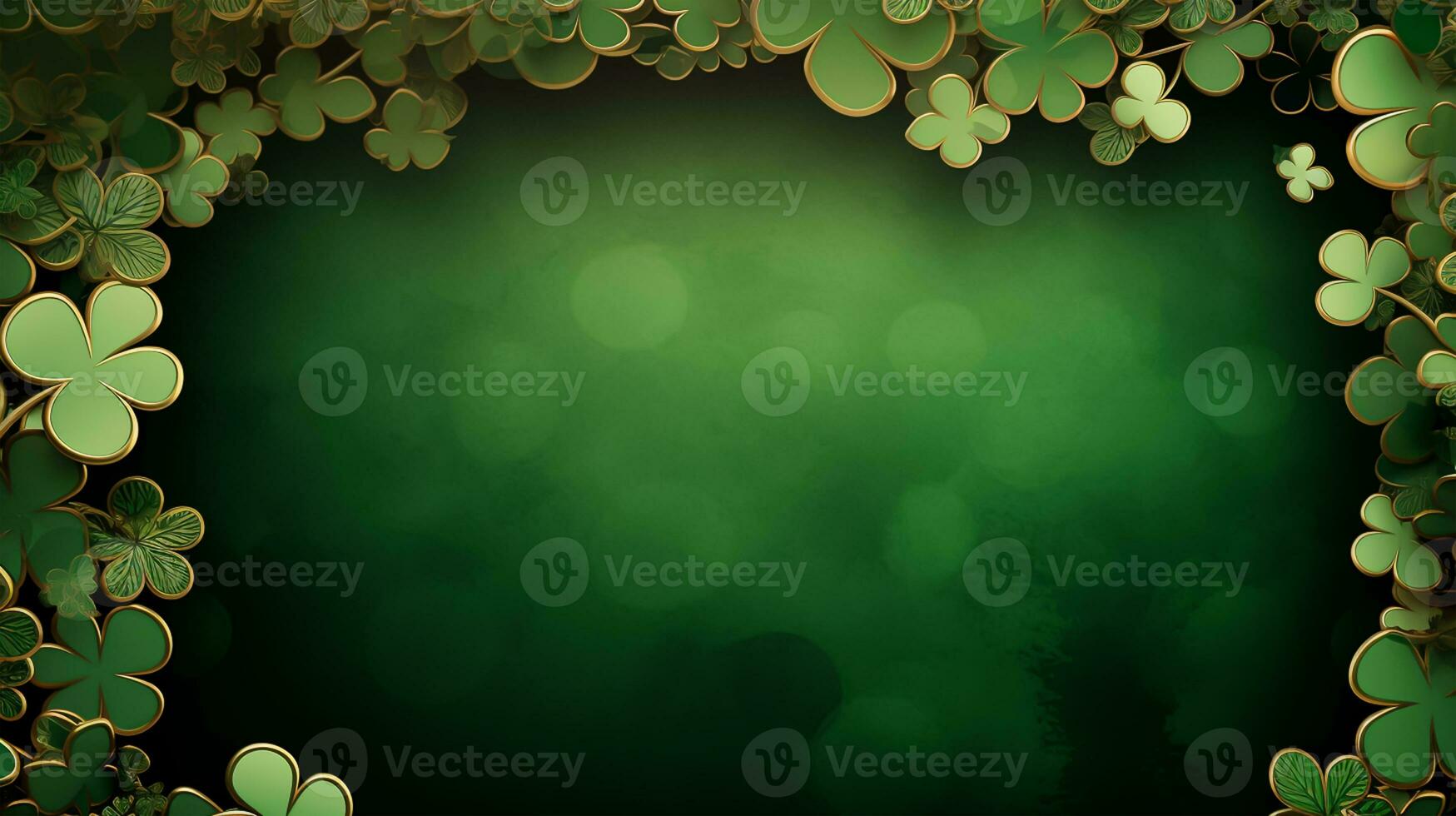 AI generated Portrait of a leprechaun isolated on white background photo