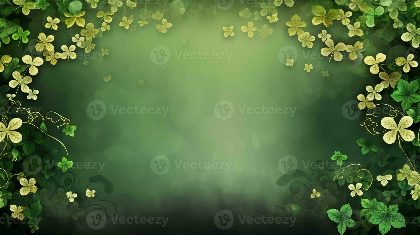 AI generated Portrait of a leprechaun isolated on white background photo