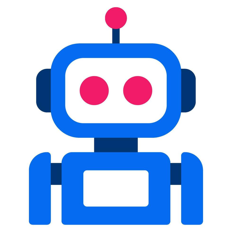 Robot icon illustration for UIUX, infographic, etc 34757793 Vector Art ...