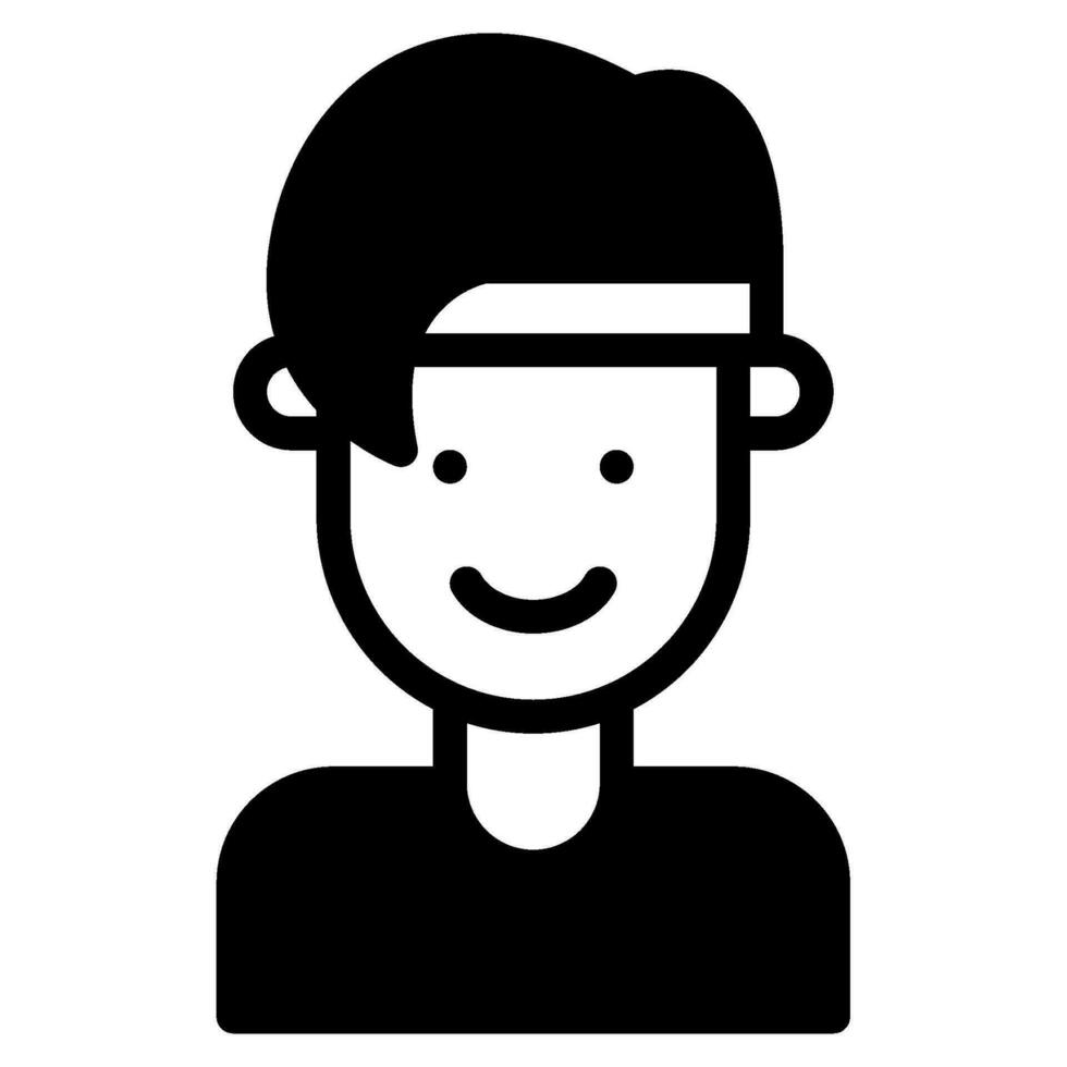 Player Avatar icon illustration, for web, app, infographic, etc vector