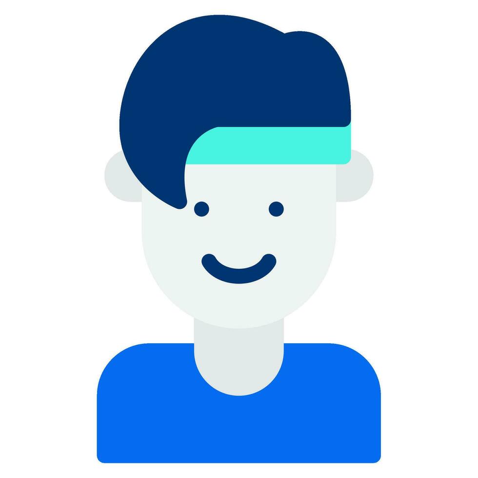 Player Avatar icon illustration, for web, app, infographic, etc vector