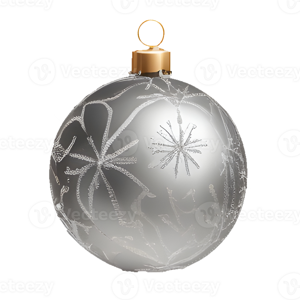 AI generated A Festive Symphony of Christmas Elegance, Featuring Baubles, Shimmering Balls, and Delicate Ribbon Accents. ai generated png