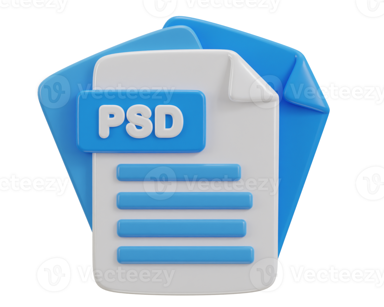 3d archivo pdf formato icono ilustración png