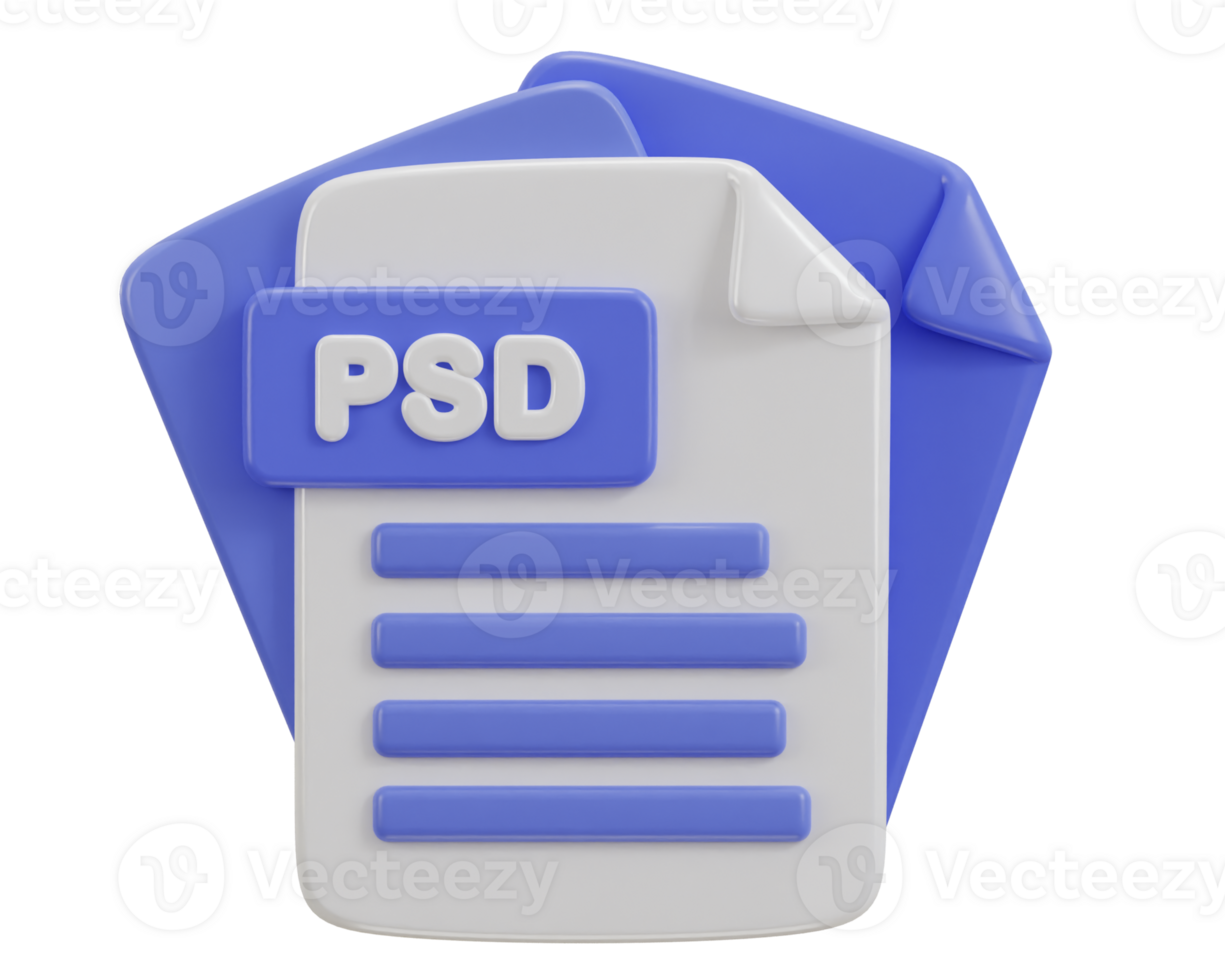 3d archivo pdf formato icono ilustración png