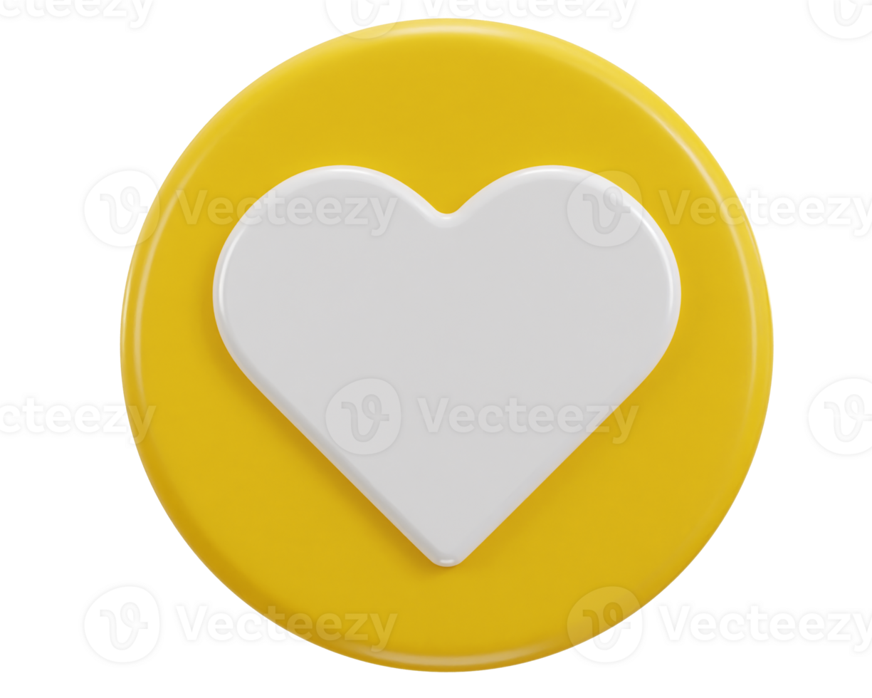 3d love icon png