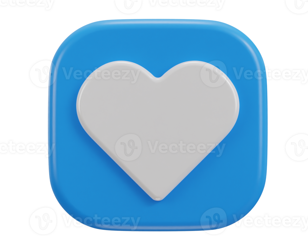 3d love icon png