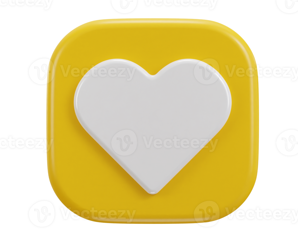 3d love icon png