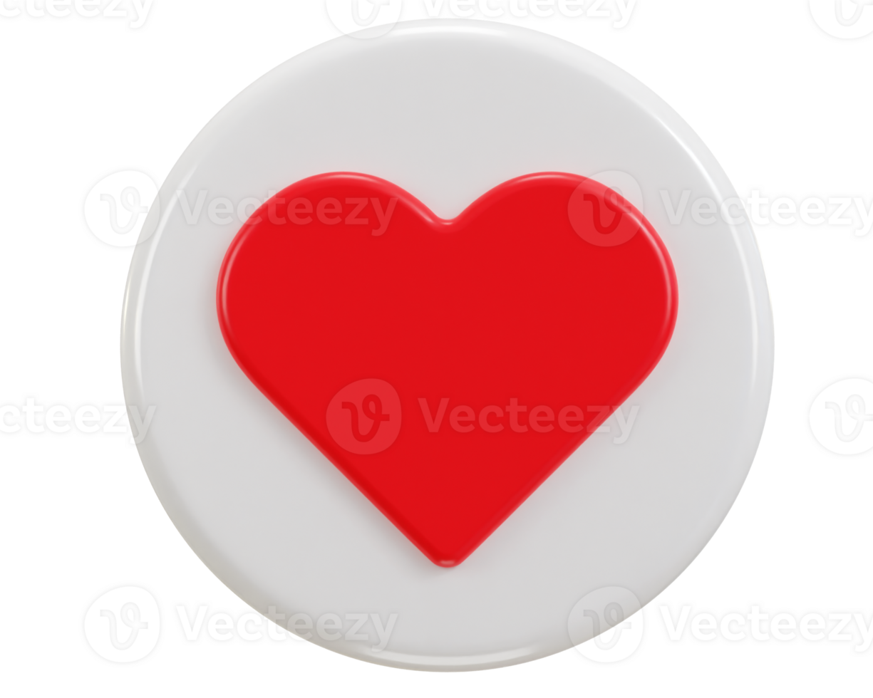 3d love icon png