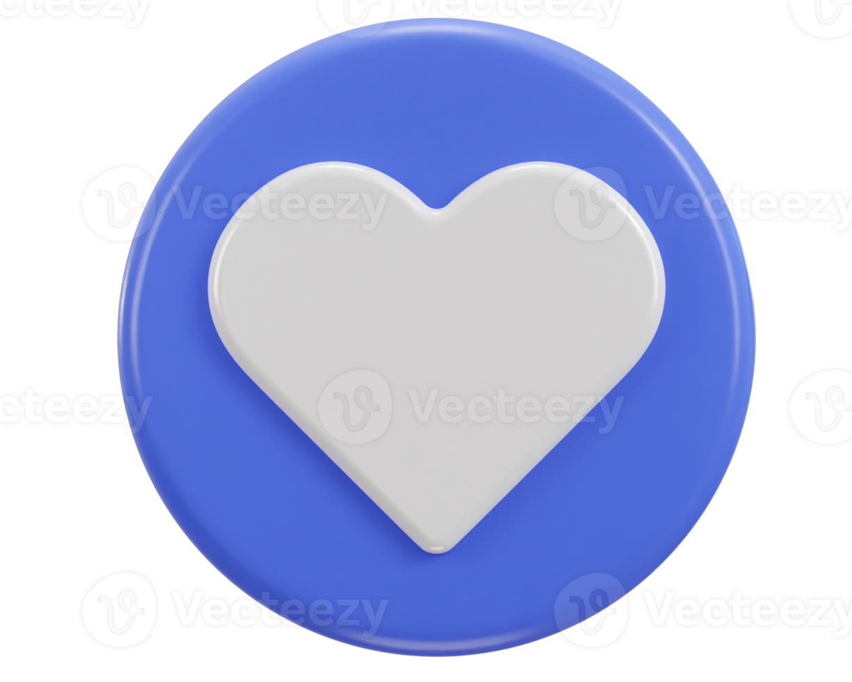 3d love icon png