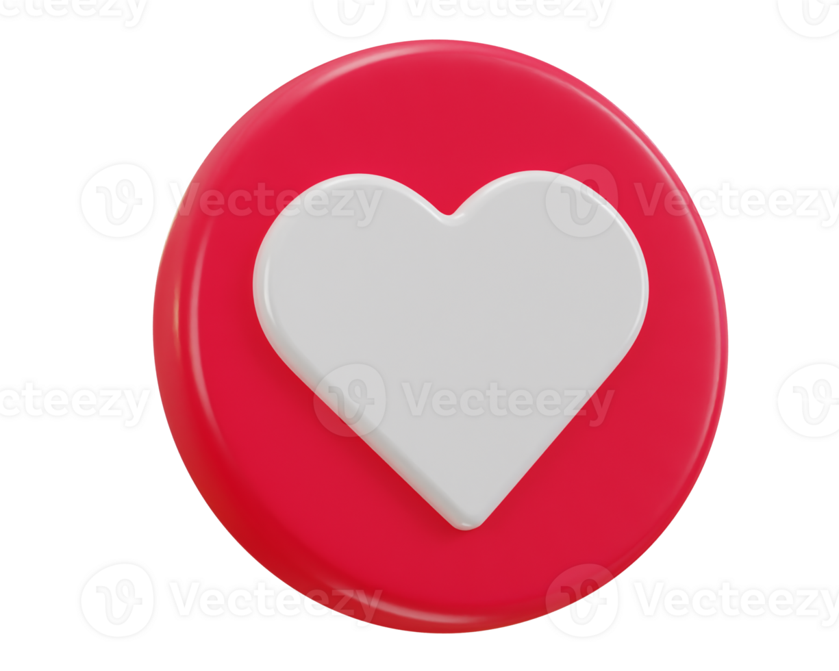 3d love icon png