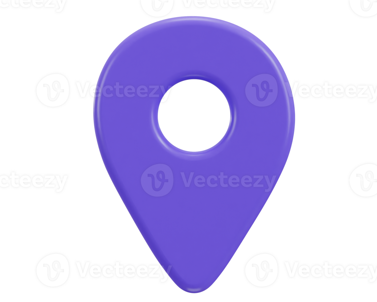 location map pin gps pointer markers 3d realistic icon png
