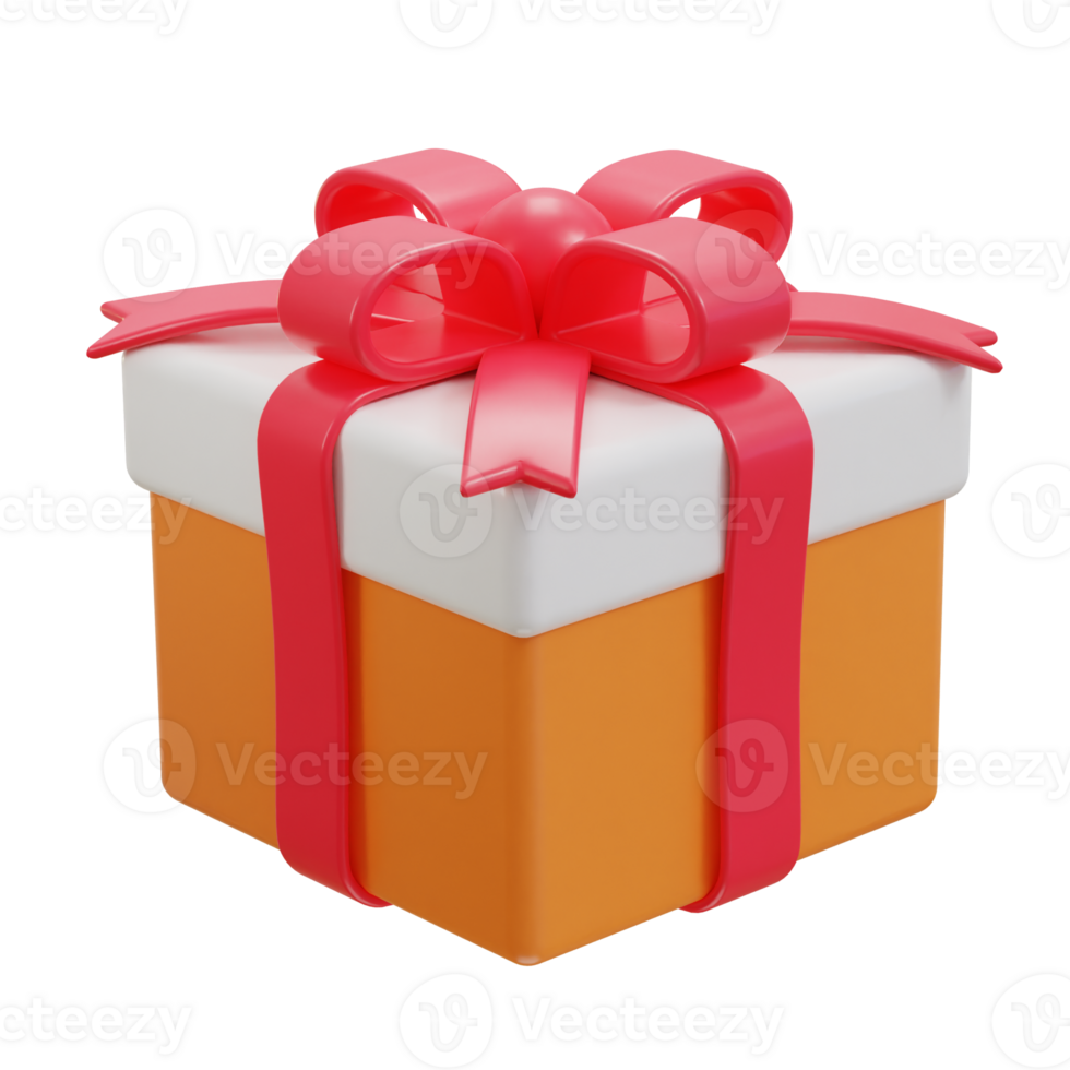 3d gift box package icon design png