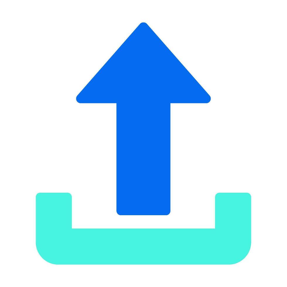 Upload icon illustration for uiux, infographic, web, app, etc vector