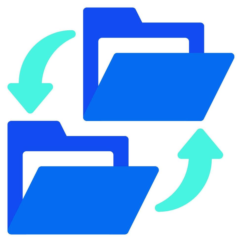 File Transfer icon illustration for uiux, infographic, web, app, etc vector