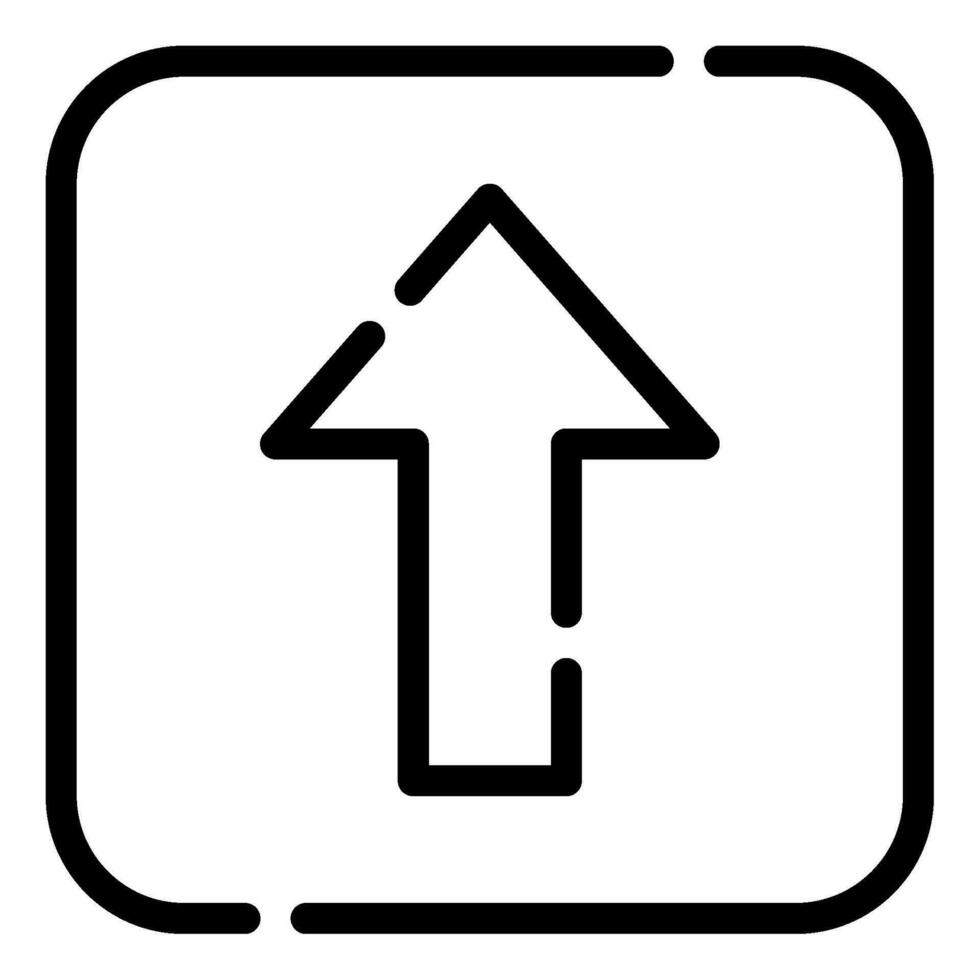 Upload Arrow icon illustration for uiux, infographic, web, app, etc vector