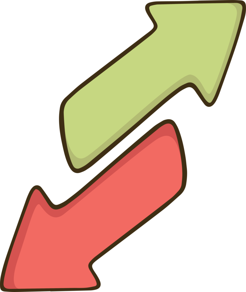 arrow up and down png
