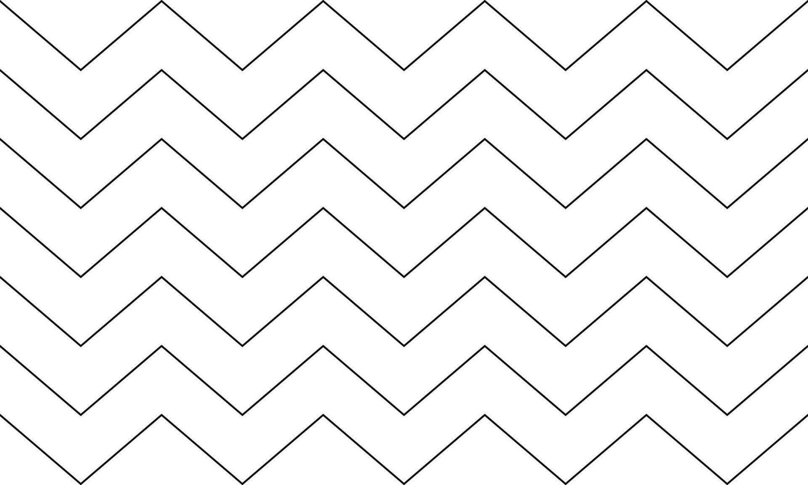 Seamless Tiling Abstract Geometric Zig Zag Lines Vector Wallpaper Pattern