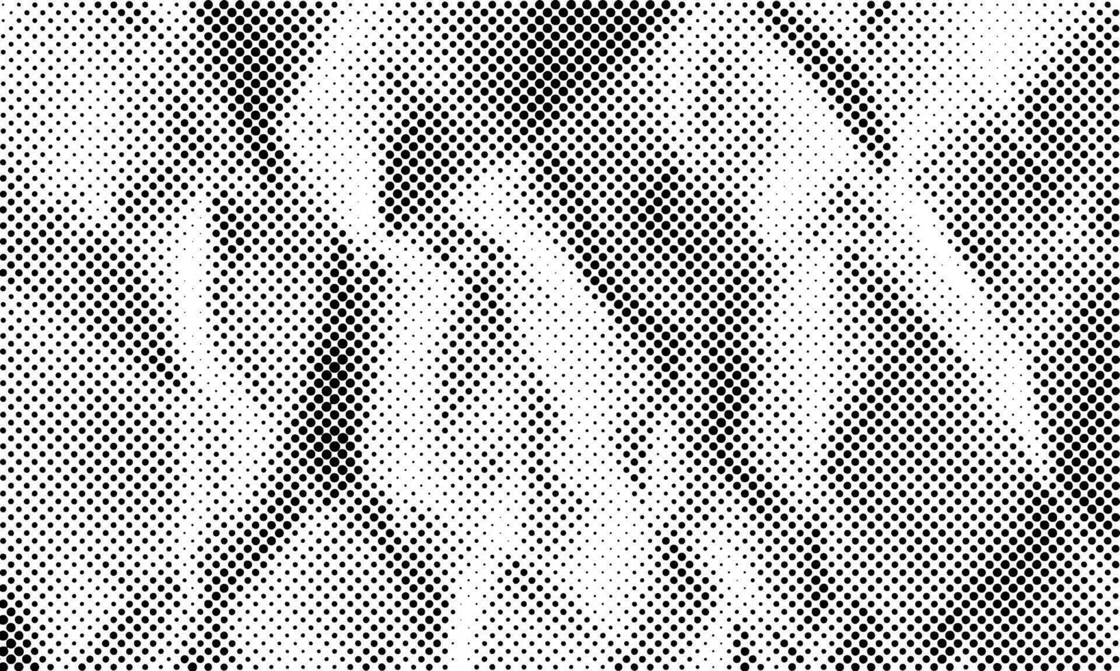 Abstract Vector Dotted Halftone Crumpled Paper Texture