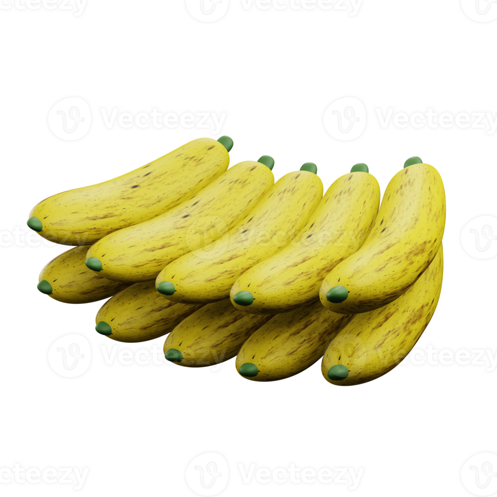 3 ré illustration de banane png