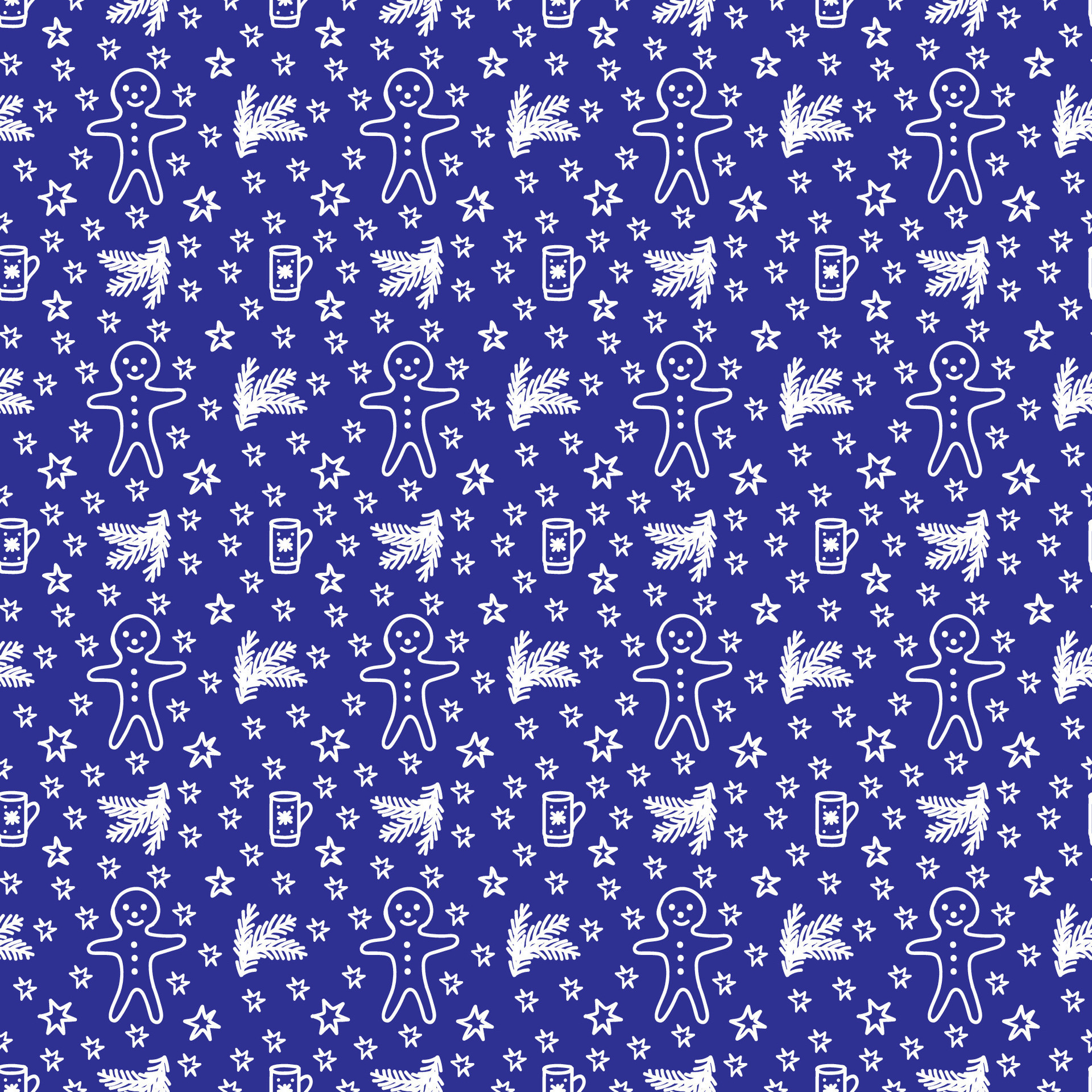christmas-pattern-in-doodle-style-white-line-on-a-dark-blue-background