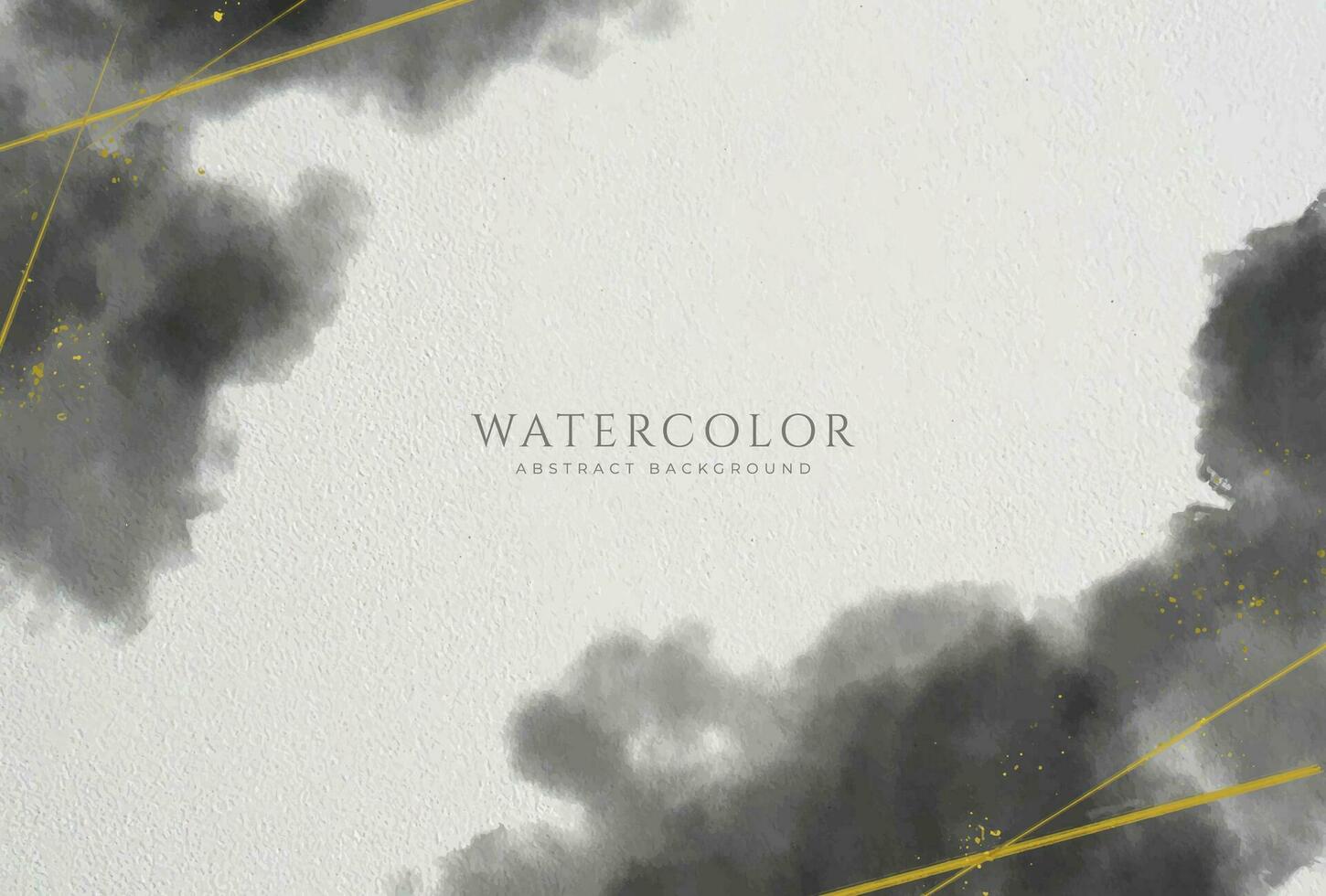 Abstract horizontal watercolor background. Neutral light colored empty space background illustration vector