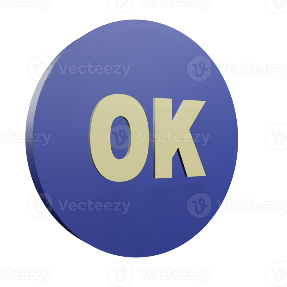 3 re ilustración de Okay icono png