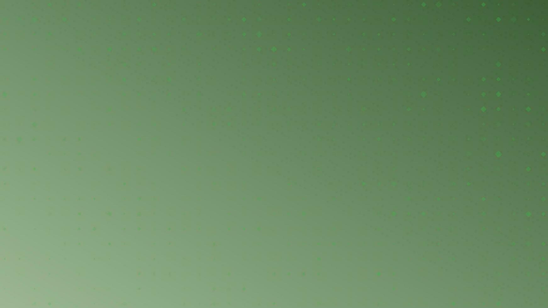 Abstract geometric background of circles. Green pixel background with empty space. Vector illustration.