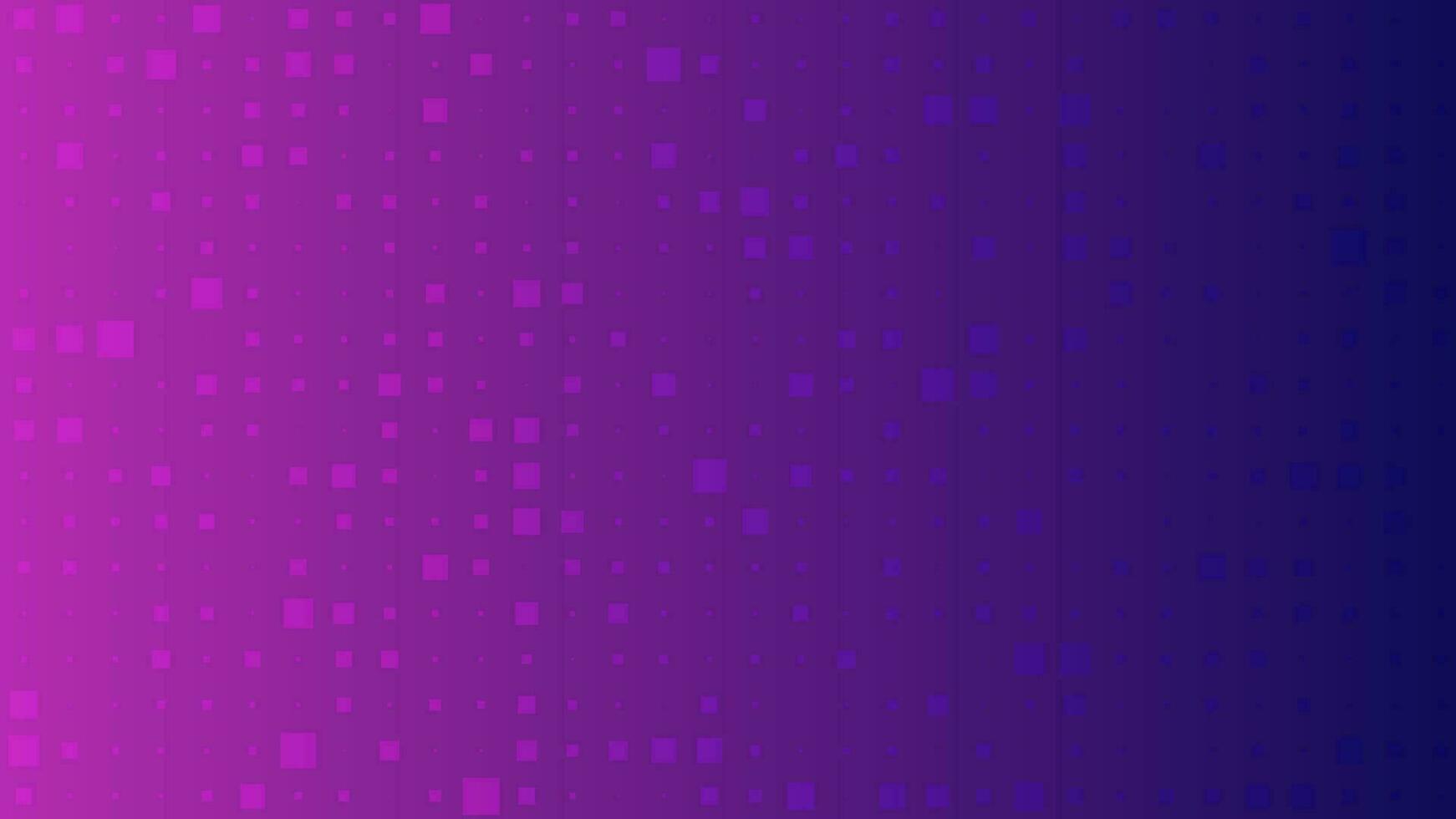 Abstract geometric background of circles. Purple pixel background with empty space. Vector illustration.