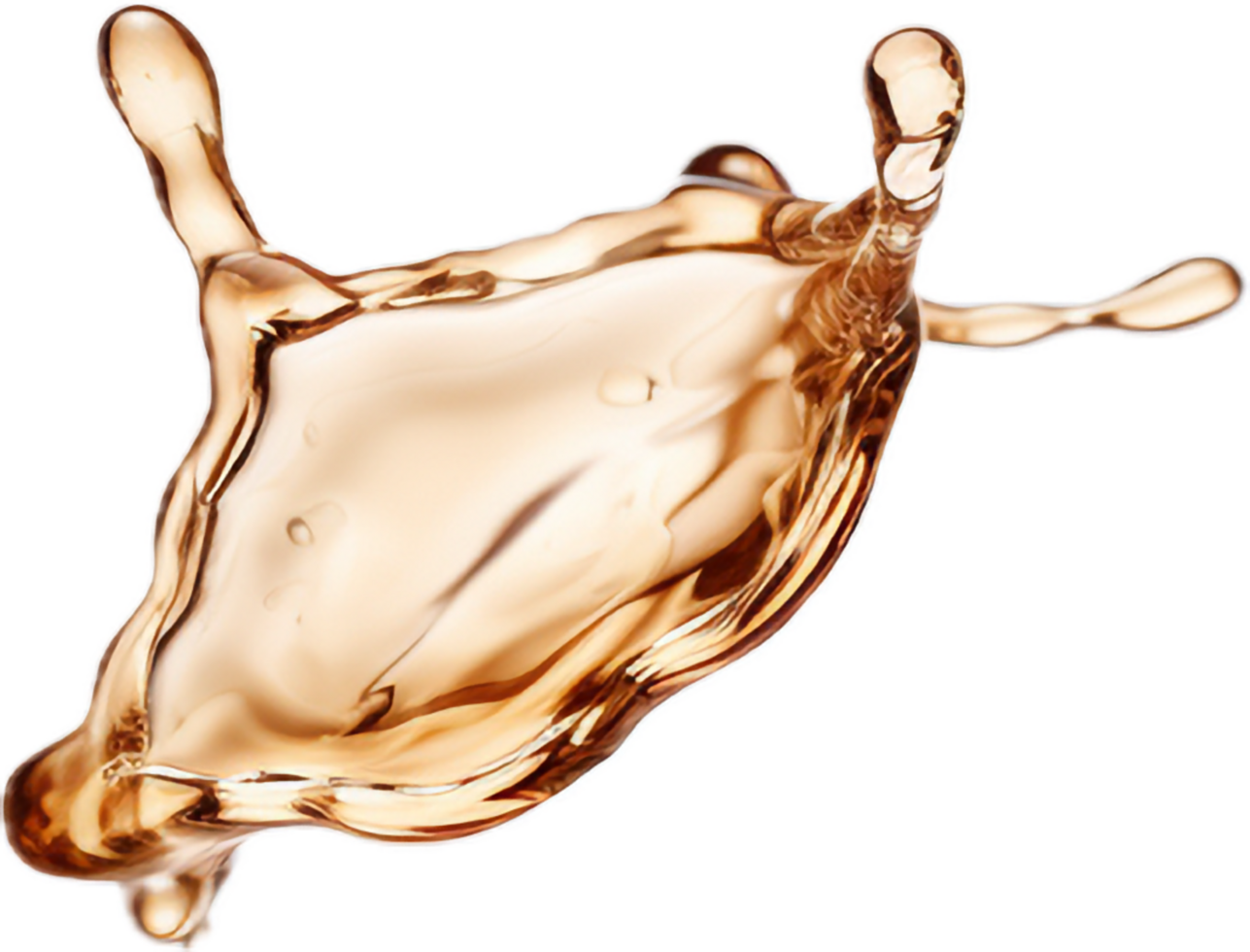AI generated almonds with an oil drop png