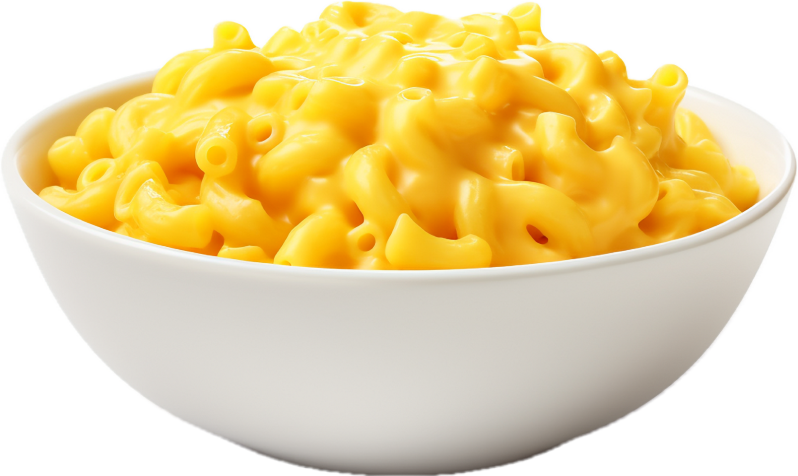 AI generated macaroni and cheese png