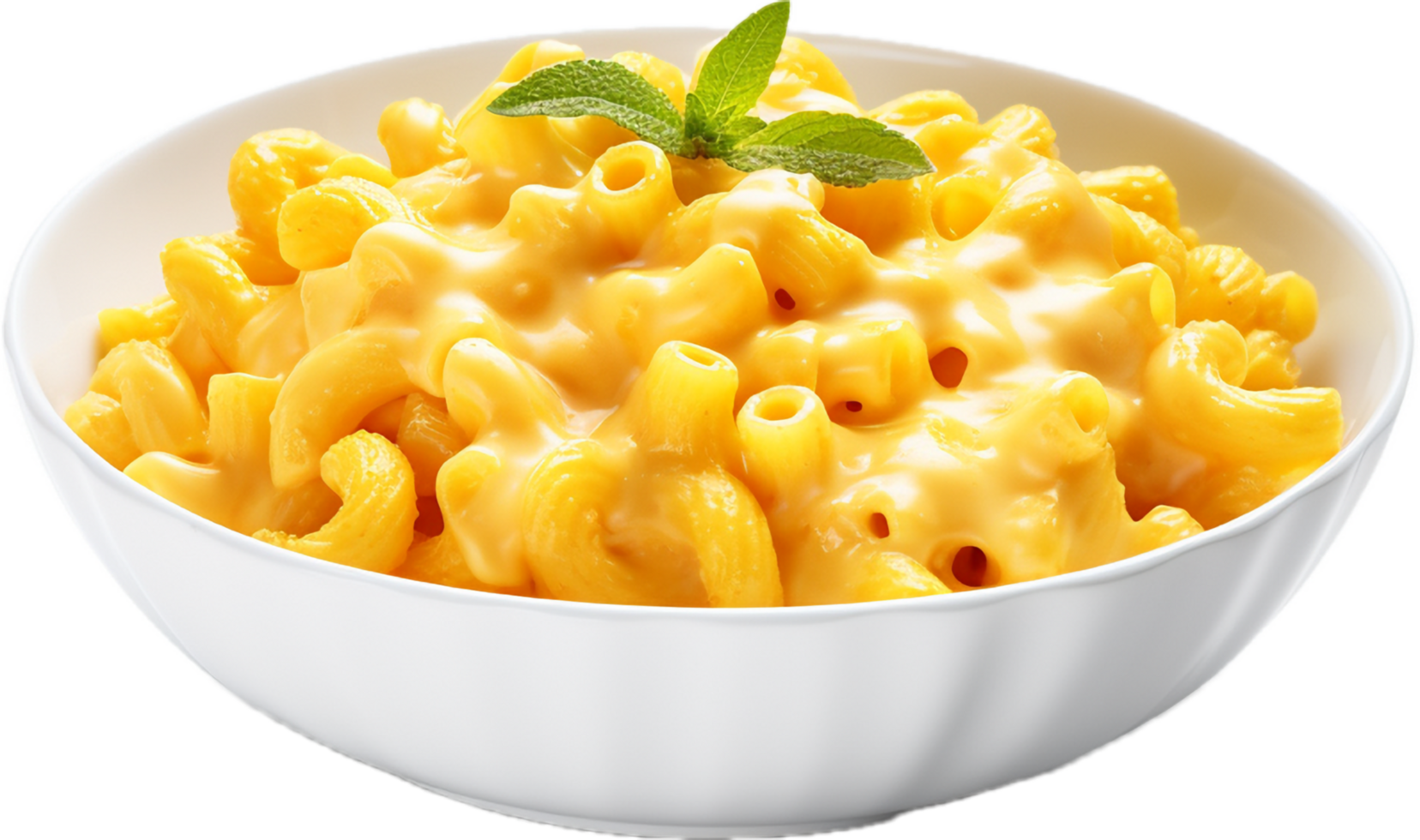 AI generated macaroni and cheese png