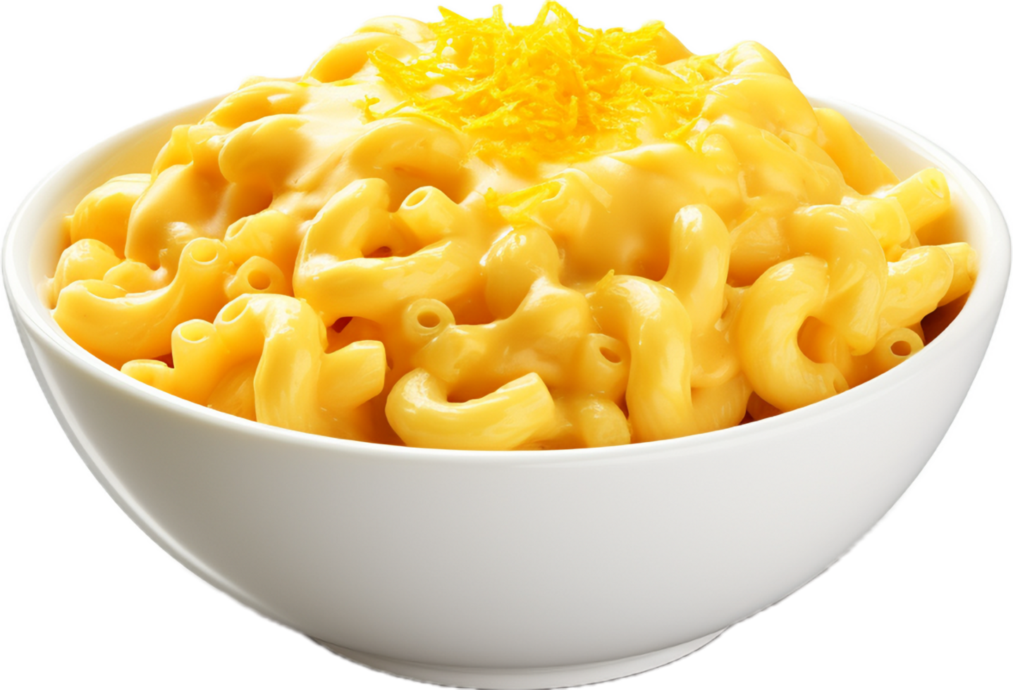 AI generated macaroni and cheese png