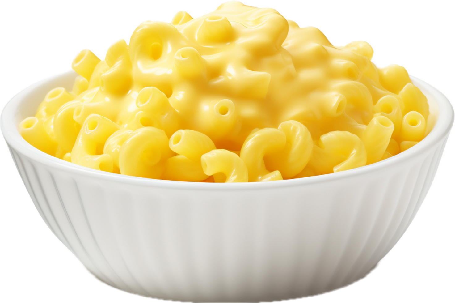 AI generated macaroni and cheese png