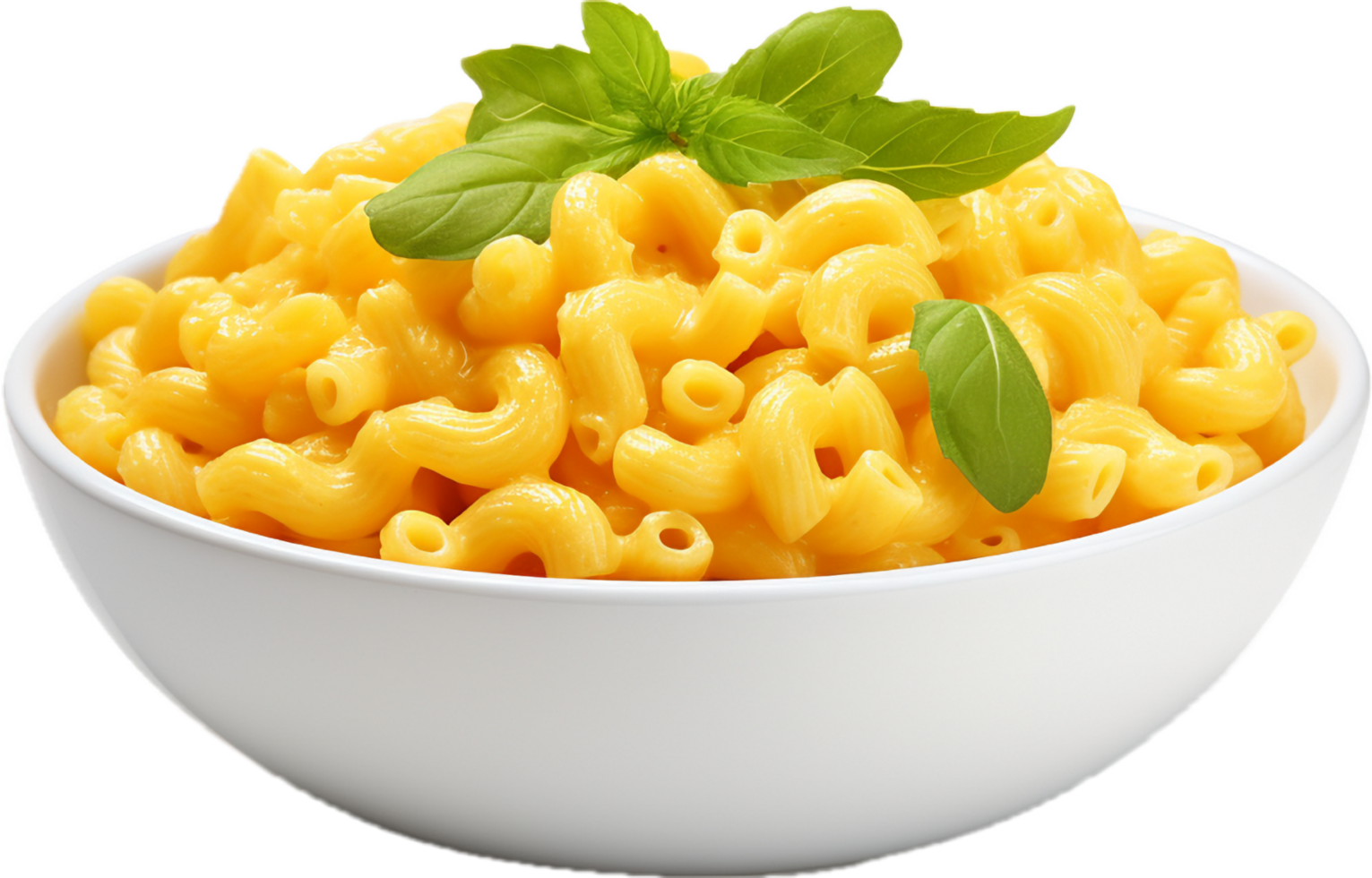 AI generated macaroni and cheese png