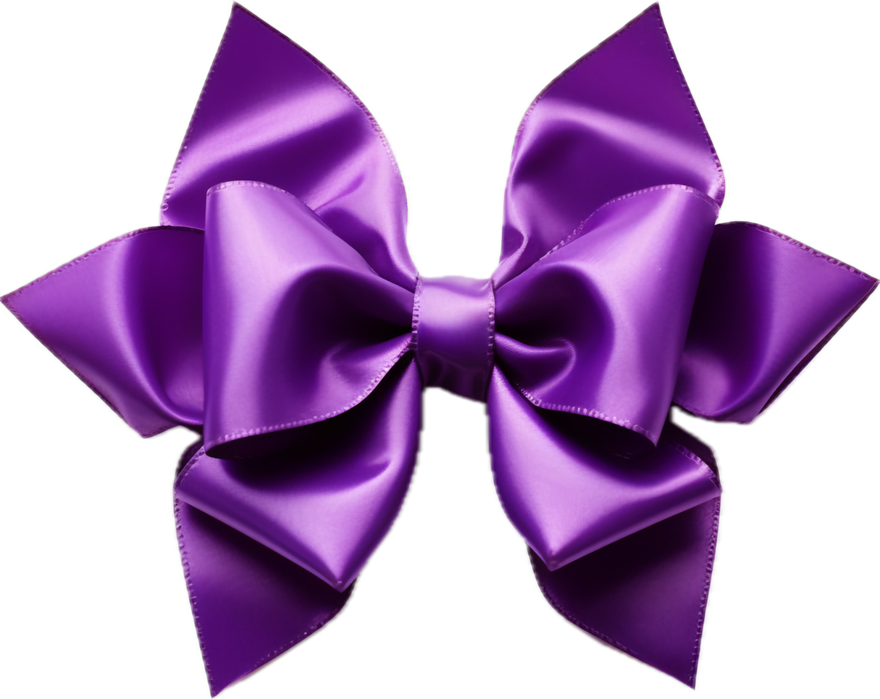 AI generated purple gift bow png 34763609 PNG