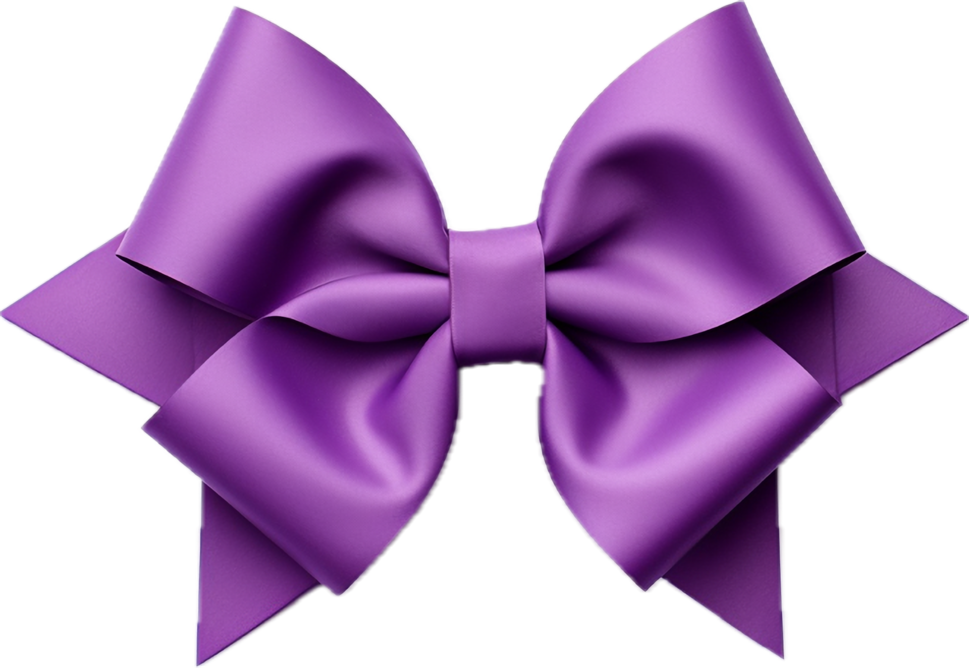 AI generated purple gift bow png 34763616 PNG