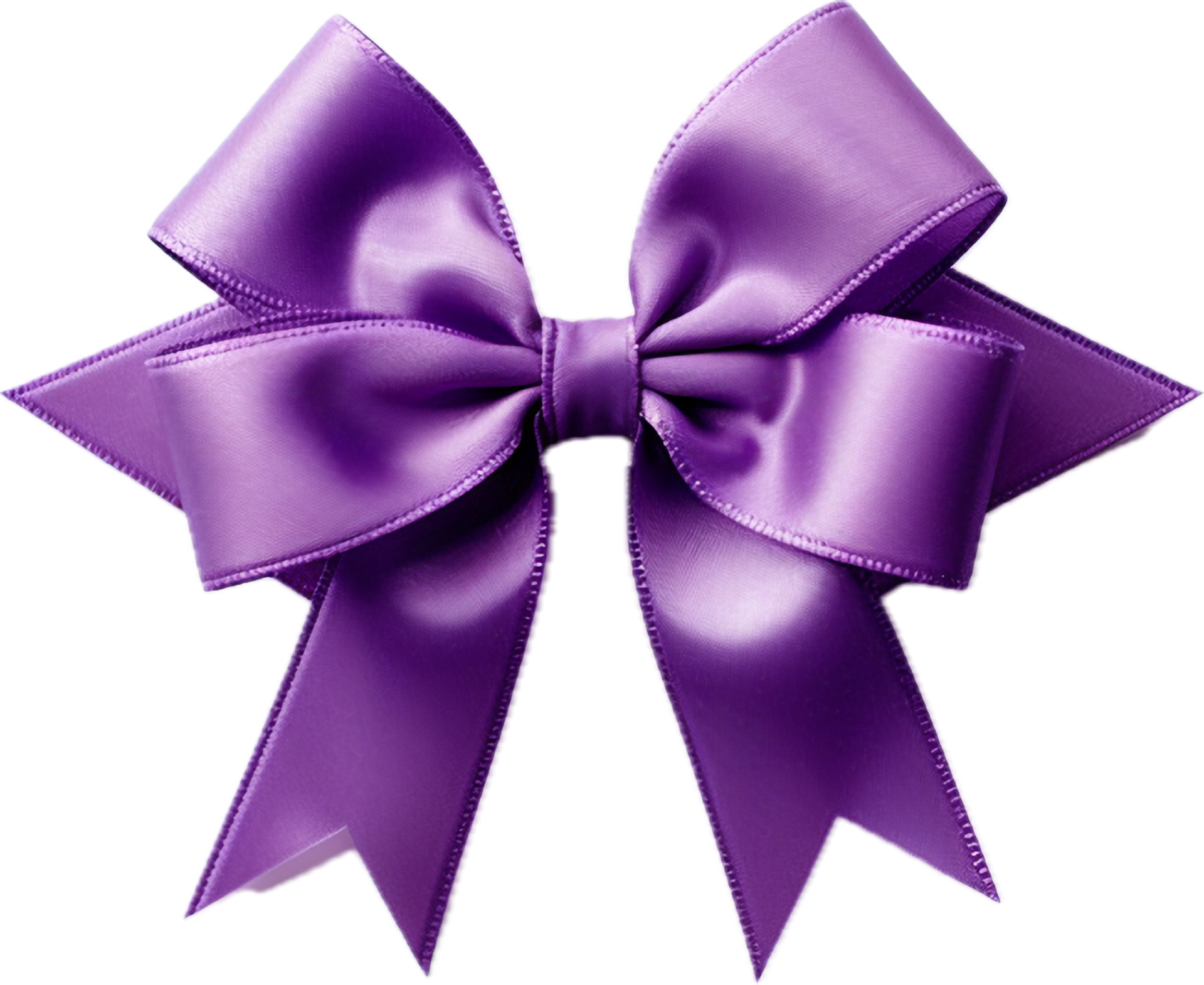 AI generated purple gift bow png 34763617 PNG