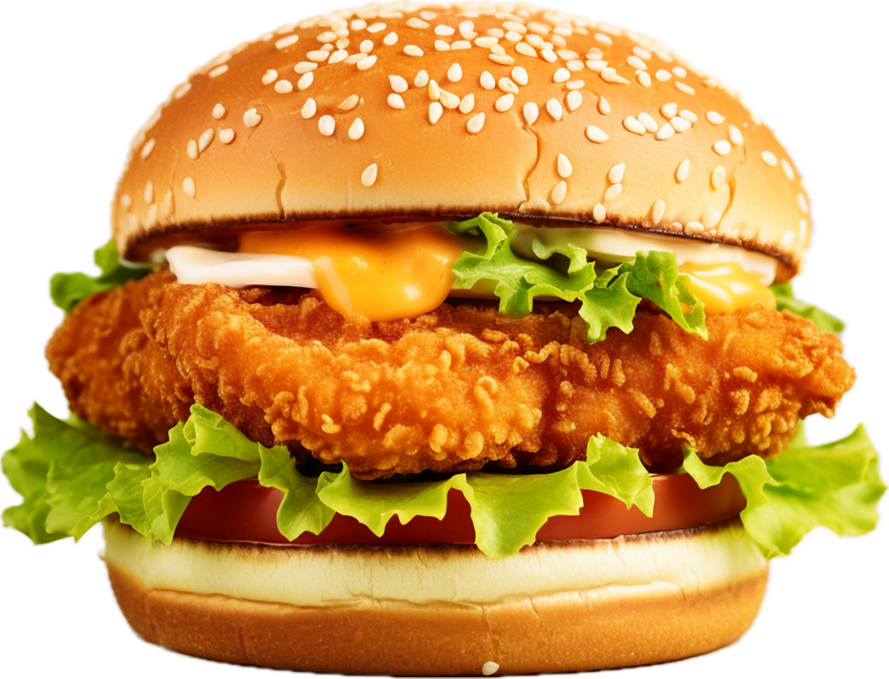 AI Generated Fried Chicken Burger Png 34763810 PNG ai-generated-fried-chicken-burger-png-34763810-png