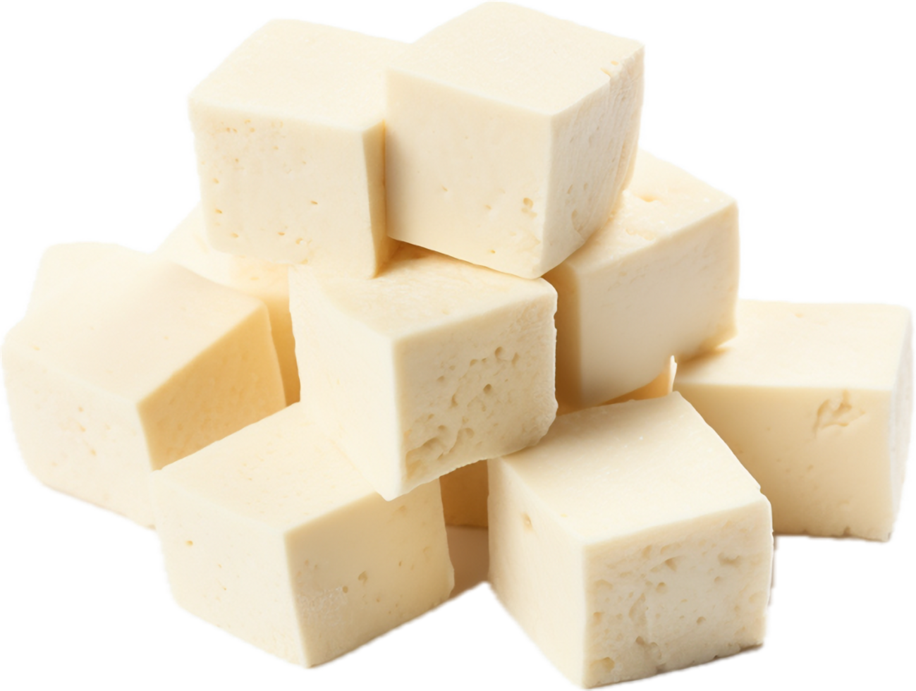AI generated Tofu cubes png