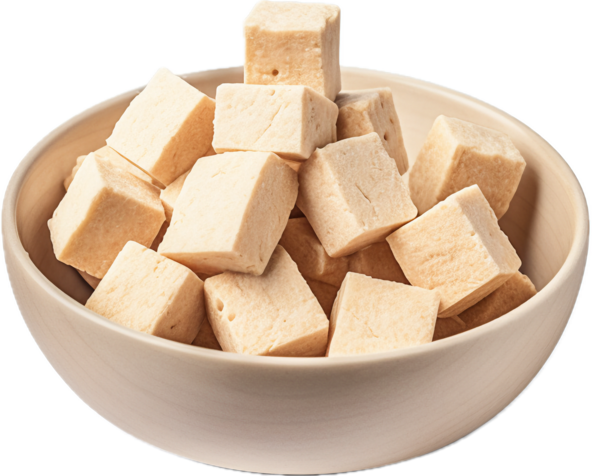 AI generated Tofu cubes png