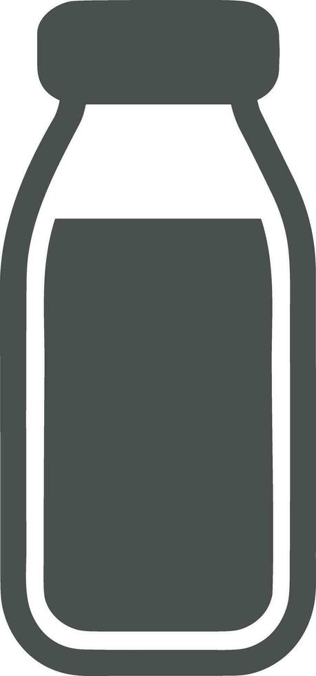 Bottle drink icon symbol vector image. Illustration of the drink water bottle glass design image