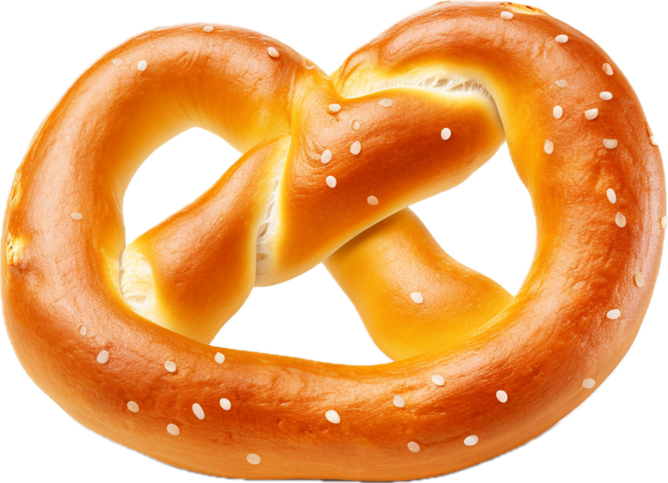 AI generated soft pretzel png 34764152 PNG