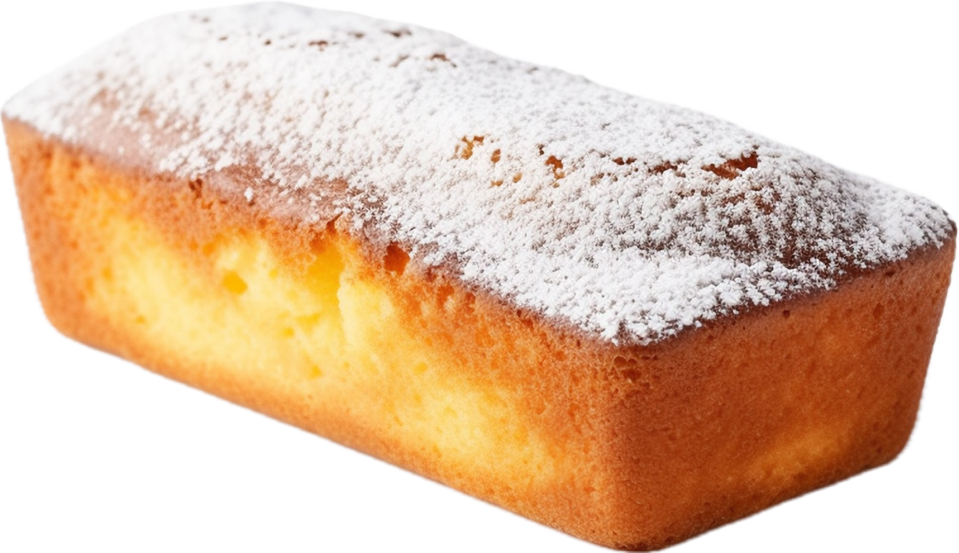 AI generated yogurt cake with powdered sugar png 34764160 PNG