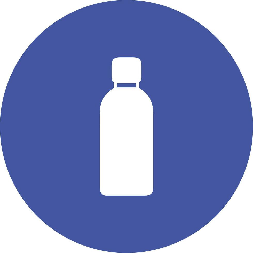 Bottle drink icon symbol vector image. Illustration of the drink water bottle glass design image